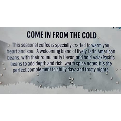 Starbucks Organic Coffee Winter Blend Whole Bean Medium Roast Ar