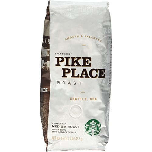 Starbucks Pike Place Roast Whole Bean Coffee Whole Bean
