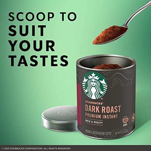 Starbucks Premium Instant Coffee — Dark Roast — 100% Arabica — 1