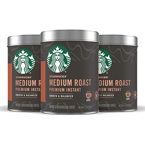 Starbucks Premium Instant Coffee — Medium Roast — 100% Arabica —