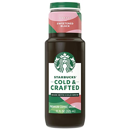 Starbucks Stbx Cold &Amp; Crafted Coffee Sweetened Black, 11 Fl Oz