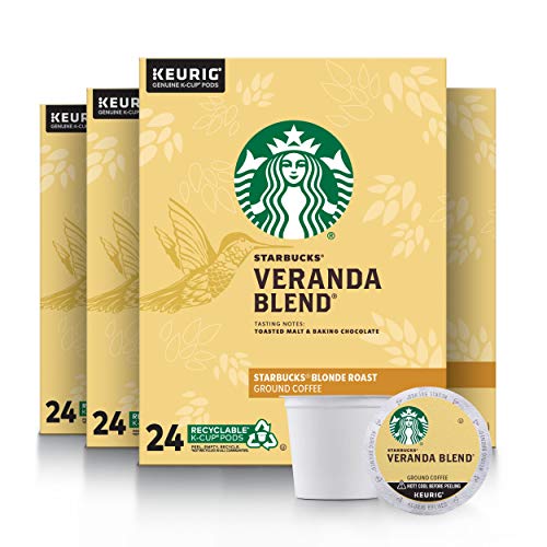 Starbucks Blonde Roast K-Cup Coffee Pods — Veranda Blend For Keu