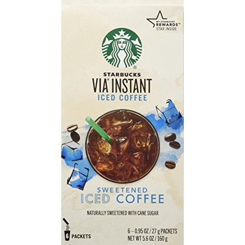 Starbucks Via Iced Coffee 6Pk Starbucks Via Iced Coffee 6Pk