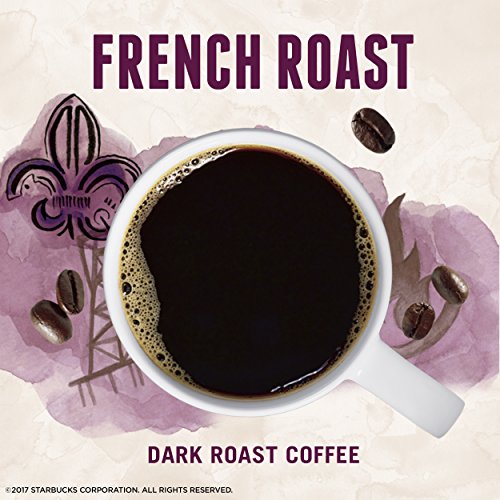 Starbucks Via Instant Coffee Dark Roast Packets — French Roast —