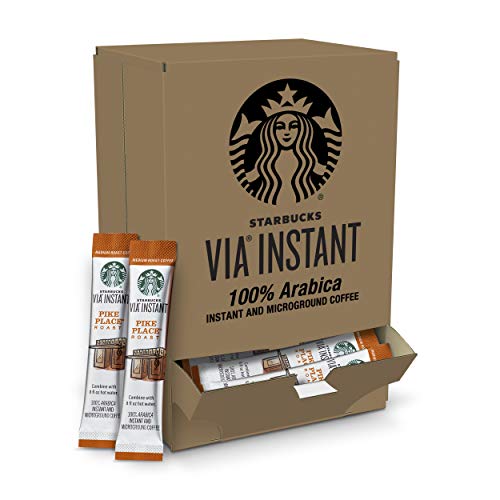 Starbucks Via Instant Coffee—Medium Roast Coffee—Pike Place Roas Starbucks Via Instant Coffee—Medium Roast Coffee—Pike Place Roas