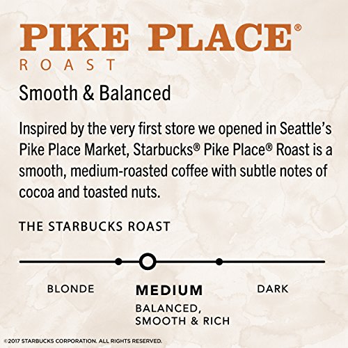Starbucks Via Instant Pike Place Roast Medium Roast Coffee, 8 Co