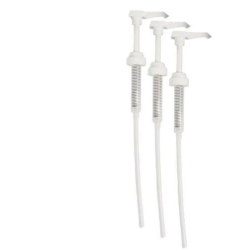 Starbucks White Syrup Bottle Pump, 33.8 Oz 1 Liter Set Of 3