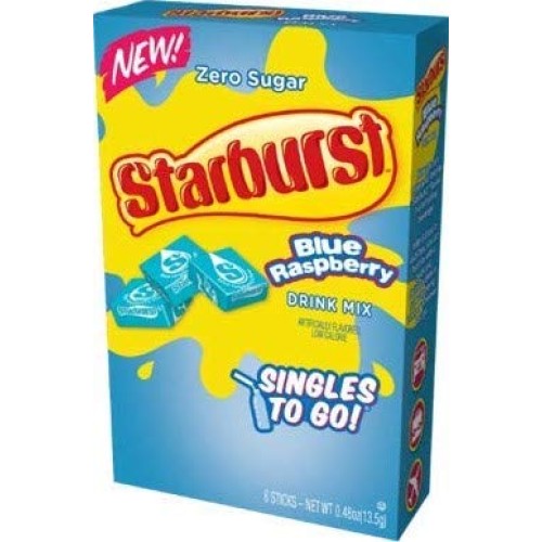 Starburst Singles To Go Variety Pack 5 Box, 5 Flavor Rasberry,