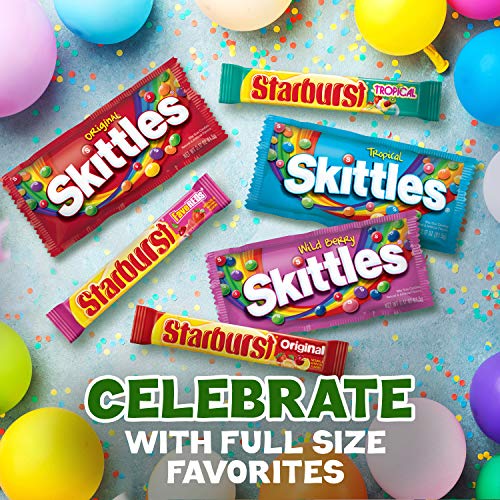 Skittles &Amp; Starburst Full Size Variety Mix For Christmas Candy G