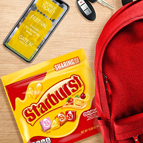STARBURST Original Fruit Chews Chewy Summer Candy Sharing Size B...