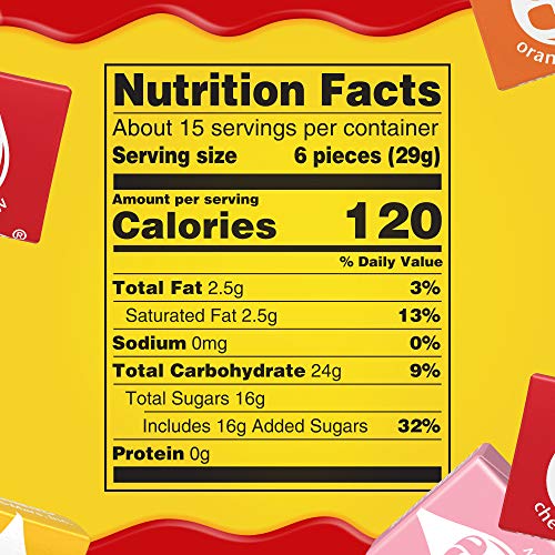 STARBURST Original Fruit Chews Chewy Summer Candy Sharing Size B...