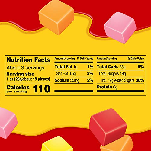Starburst Original Minis Fruit Chews Candy, 8 Ounce Pack Of 8