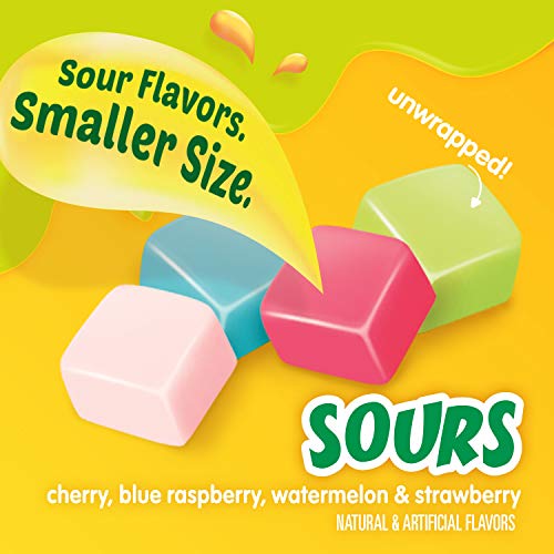 Starburst Sours Minis Fruit Chews Candy, 8-Ounce Grab N Go Size