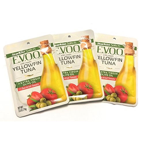 Starkist Gourmet E.V.O.O. Wild-Caught Yellowfin Tuna Pack Of 3