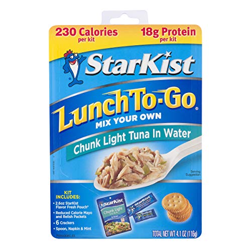 Starkist Lunch To-Go Chunk Light Mix Your Own Tuna Salad - Pack