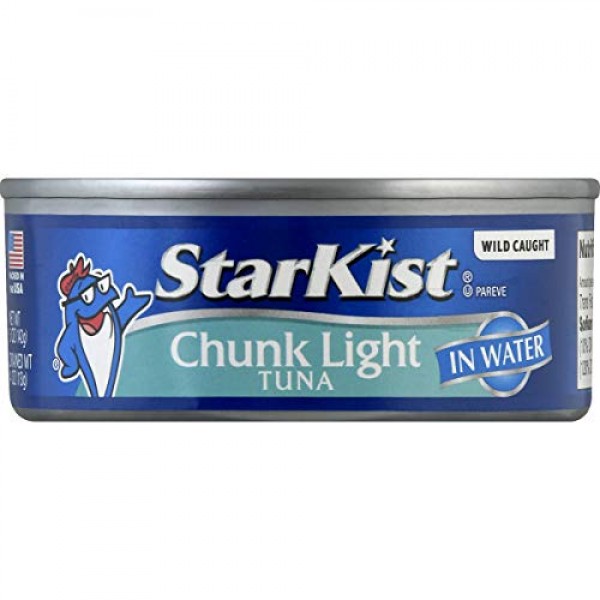 StarKist Chunk Light Tuna in Water, 5 Ounce Cans Pack of 8
