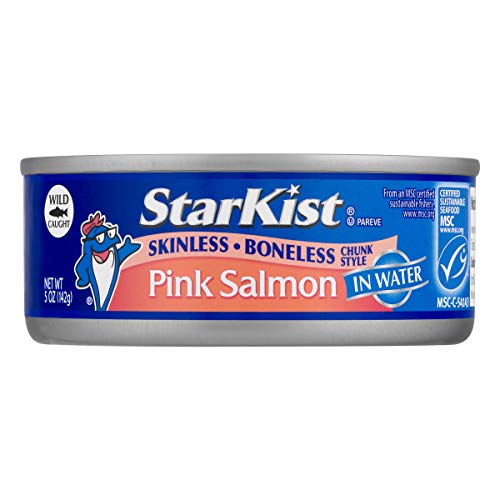Starkist Wild Pink Salmon - Skinless, Boneless - 5 Oz Can Pack