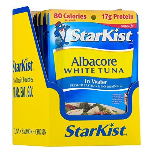 Starkist Albacore White Tuna In Water - 2.6 Oz Pouch Pack Of 12