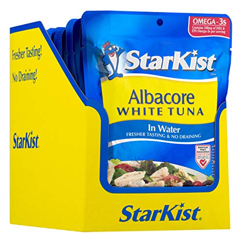 Starkist Albacore White Tuna In Water, 6.4 Oz Pouch