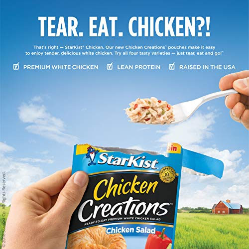 Starkist Chicken Creations, Chicken Salad, 2.6 Oz Pouch Pack Of