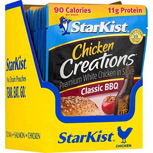 StarKist Chicken Creations Classic BBQ, 2.6 Oz, Pack of 12