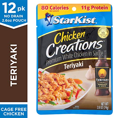 Starkist Chicken Creations Teriyaki - 2.6 Oz Pouch Pack Of 12