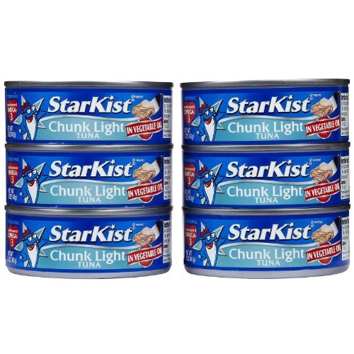 Starkist Chunk Light Tuna In Oil, 5 Oz, 6 Pack - 6 Pk.