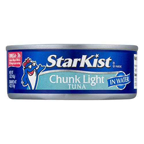 Starkist Chunk Light Tuna In Water, 12 - 5 Oz Cans Pack Of 3 -