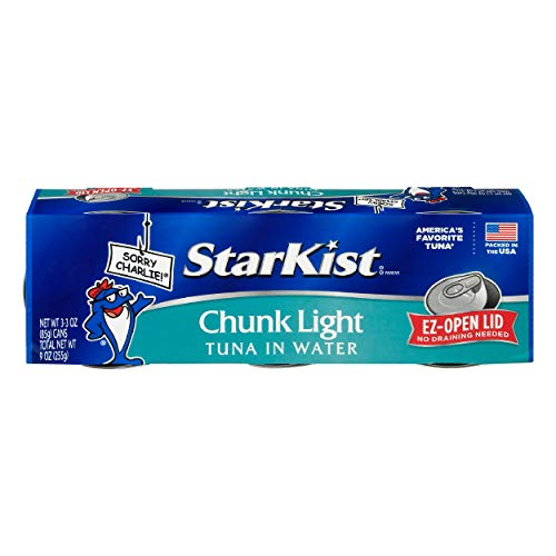 Starkist Chunk Light Tuna In Water, 3Oz 24 Cans – 8 Packs Of 3