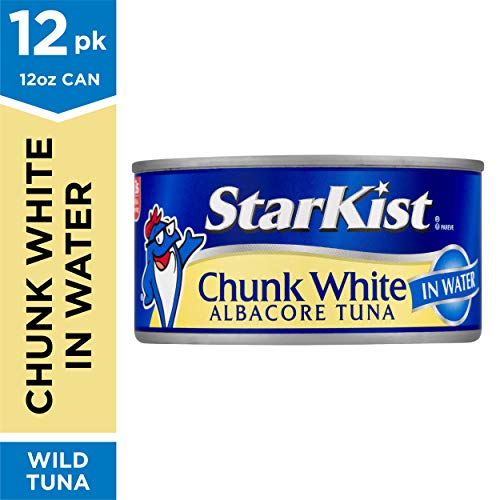 Starkist Chunk White Albacore Tuna In Water - 12 Oz Can Pack O
