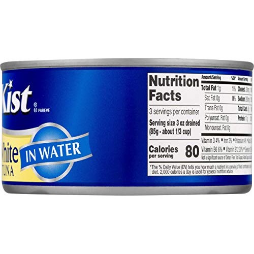 Starkist Chunk White Albacore Tuna In Water - 12 Oz Can Pack O