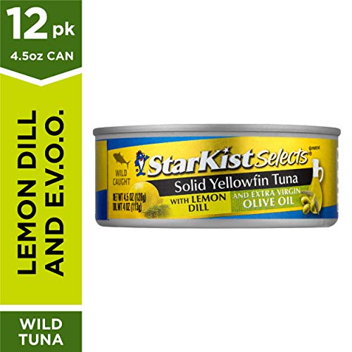 Starkist E.V.O.O. Solid Yellowfin Tuna With Lemon Dill And Extra