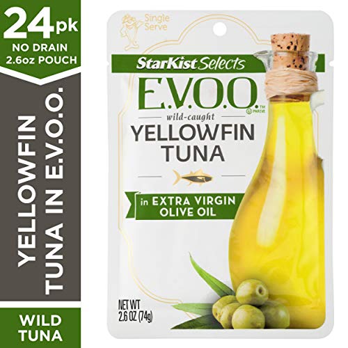 Starkist E.V.O.O. Yellowfin Tuna In Extra Virgin Olive Oil - 2.6
