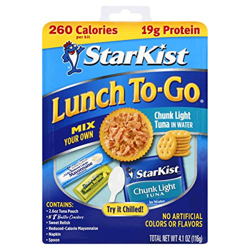 Starkist Lunch To-Go Chunk Light Pouch - Mix Your Own Tuna Salad