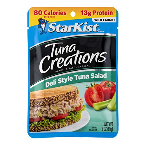 Starkist Ready-To-Eat Tuna Salad, Original Deli Style, 3 Oz Pouc