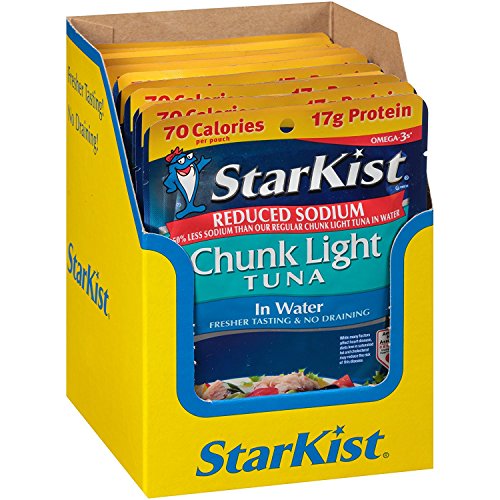 Starkist Reduced Sodium Chunk Light Tuna In Water - 2.6 Oz. Pouc