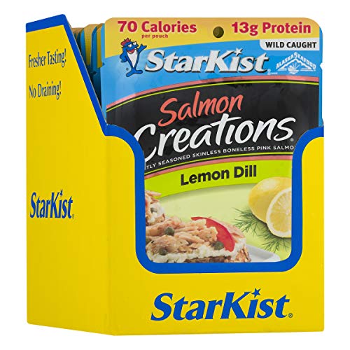 Starkist Salmon Creations Lemon Dill - 2.6 Oz Pouch Pack Of 12