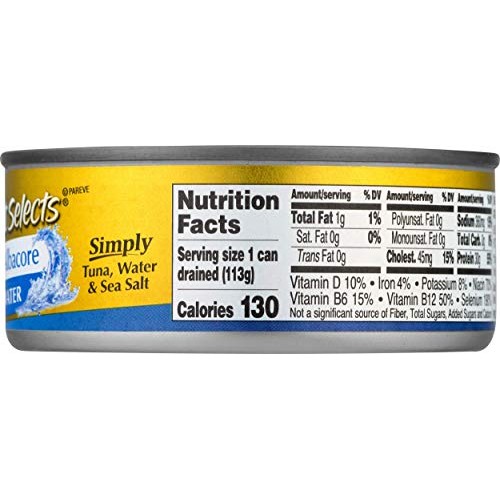 Starkist Selects Solid White Albacore Tuna In Water - 4.5 Oz Can