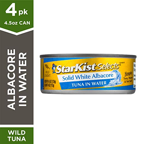 Starkist Selects Solid White Albacore Tuna In Water - 4.5 Oz Can