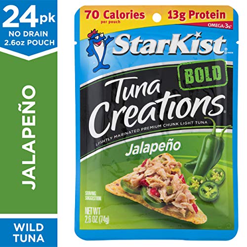 Starkist Tuna Creations Bold Jalapeño - 2.6 Oz Pouch Pack Of 24