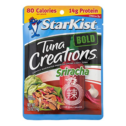 Starkist Tuna Creations Bold Sriracha - 2.6 Oz Pouch Pack Of 24