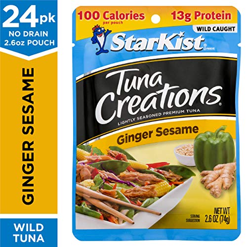 Starkist Tuna Creations Ginger Sesame - 2.6 Oz Pouch Pack Of 24