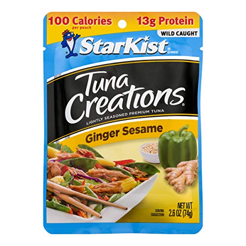 Starkist Tuna Creations Ginger Sesame - 2.6 Oz Pouch Pack Of 24