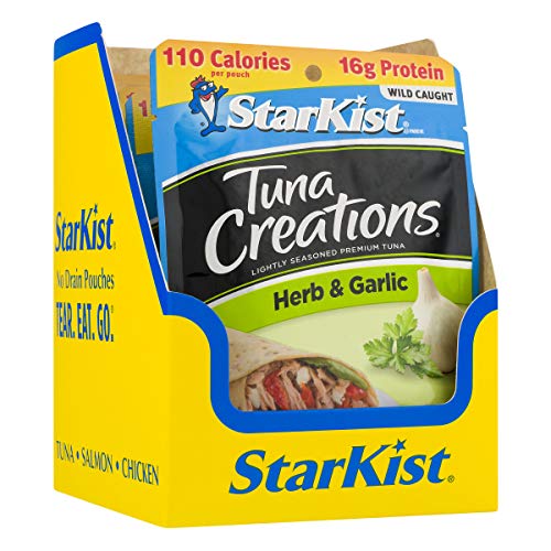 Starkist Tuna Creations Herb &Amp; Garlic - 2.6 Oz Pouch Pack Of 12