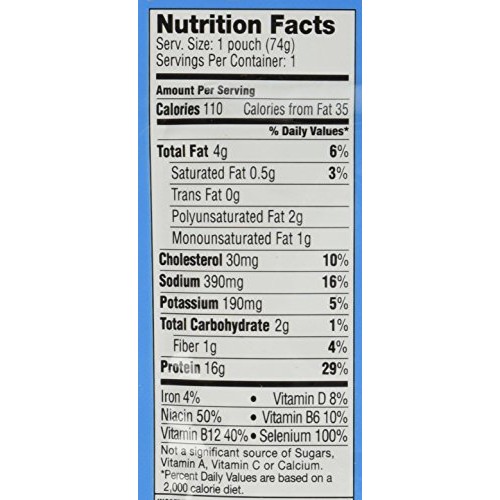 Starkist Tuna Creations, Herb &Amp; Garlic, Single Serve 2.6-Ounce P