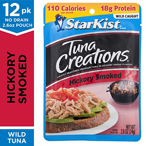 Starkist Tuna Creations, Hickory Smoked, 2.6 Oz Pouch Pack Of 1