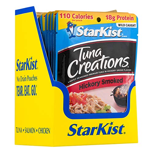 Starkist Tuna Creations, Hickory Smoked, 2.6 Oz Pouch Pack Of 2
