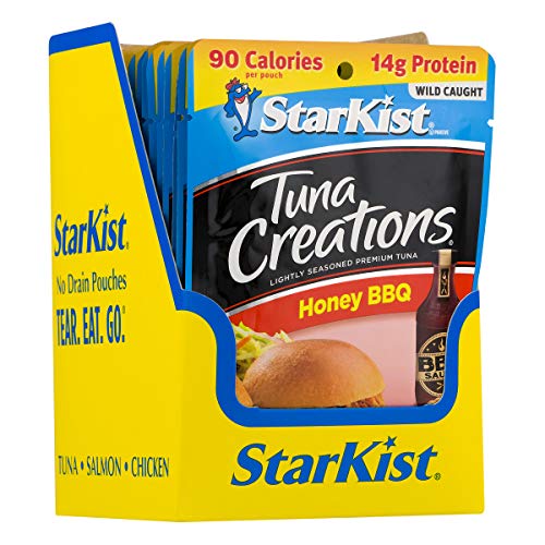 Starkist Tuna Creations, Honey Bbq, 2.6 Oz Pouch Pack Of 24 P