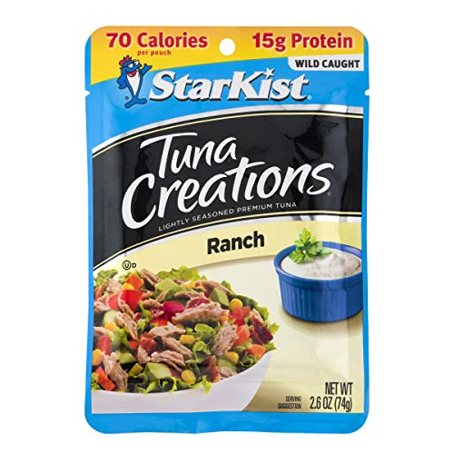 Starkist Tuna Creations, Ranch, 2.6 Oz Pouch Pack Of 24 Packa