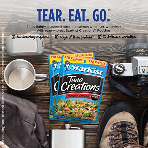 Starkist Tuna Creations, Variety Pack, 4 - 2.6 Oz Pouch Total 1